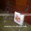 Avertising display stand magazine holder