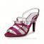 New Arrival Custom Design crystal bridal shoes 2015