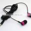 cheap in ear earbuds mobile phone use plastic earphones popular shenzhen factory