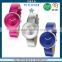 FS FLOWER - Korea Fashion Women Watch Nice Alloy Case PU Leather Belt Watches Ladies Reloj De Mujer