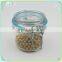Hot Sale Hermetic Glass Clip Jar with Glass Lid