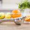 manual hand fruit squeezer,stainless steel Fruit juicer, Lemon juicerLarge Size Manual Lemon Squeezer / Citrus Juicer, Commercia