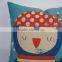 Custom fancy plain cushion covers cartoon cushion