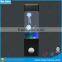 Mini Aquarium Colorful LED dancing water speaker with jellyfish swiming in the tank F-1218 J