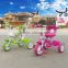 New style kids bicycles /baby tricycle with large basket and comfortable seat