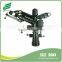 Mobile Plastic Sprinkler Irrigation System With Red Cap& Metal Nozzles