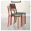 Hot selling stackable plastic dinning chair cafe chair