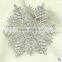 Wedding Accessory Clear Plastic Snowflake