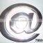 Cast Aluminum Metal Kitchen Trivets Silver Finish