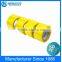 Yellow BOPP Packing Tape with Custom LOGO Printed On Paper Core