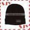 Warm Two Tone Chunky Soft Cable Knit Slouchy Beanie Hat
