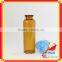 amber penicillin glass bottle with long thin bayonet bottles for glass cosmetic serum dropper bottle