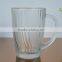 Wholesale Beer Glass Mugs with handle capacity 400ml