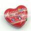 Wedding Gift Mini Heart Shape Tin Can for Candy Chocolate Jewelry