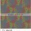 TJ-3841 Transparent emboossed tablecloth with golden & silver