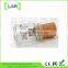 Creative Christmas Gift Glass and Wood Wishing Bottle for Kids USB Flash Drive 32gb