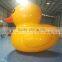 Floating Inflatable Cartoon giant inflatable duck on water size custom Yellow Inflatable Duck for advertising