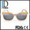2016 Rectangle Women Mens Cool Natural Wood Rectangle Wooden Sunglasses