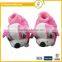 new style handmade lovely animal plush cotton-padded cheap newborn baby shoes winter