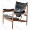 Chieftain Chair Wooden Lounge Chair #AWF23