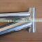 titanium BMX bike frame BMX FRAME with integrated head tube with handing brush finished