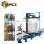 Automatic orbital pallet strapping machine for heavy huge packages