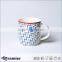 New bone china drum shaped big mug with wide bottom