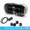 Sucker Car Dvr With Digital Tire Gauge ,Tire Pressure Monitor System With Internal Sensor or External Sensor XY-TP683E