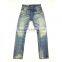 Custom High quality vintage wash distressed Japanese selvedge jeans denim selvedge denim jeans(LOTR011)