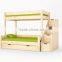 Hot selling latest design solid wood material kids bunk bed