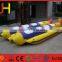 2016 Alibaba Suppliers Excellent Material Double Tubes Inflatable Water Banana Boat For Sale