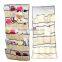 Kawachi Hanging Canvas 20-Pocket Door Shoe Organizer