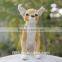 Unique Gift Handmade Artificial Lifelike Plush plastic chihuahua