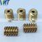 custom CNC machining high precision brass threaded parts from VMT manufacturer