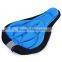 Bike Seat Cover 3D Memory Sponge Saddle Anti-slip Air-permeable Pad Cycling Cushion with Reflective Stripe bicycle accessories