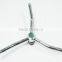 3-Arm Rotary Sprinkler With 2-Wheel Base For Lawn Watering