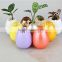 For 2015 promotional gift mini eggshell flower pot plastic injection mould parts