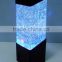 LED Colorful Crystal glass Lamp, Jellyfish Lamp/ Volcano Light/Flash Jelly Lamp