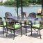 Sigma cast aluminium garden furniture dinning set outdoor table and chairs