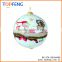 2016 hot design glass christmasinside painting ball/hanging glass ball/hanging glass ball