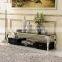 E102 stainless steel base modern luxury nature marble tv stand,tv cabinet furniture