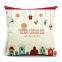 hot sale christmas throw cushion pillow case 40*40cm