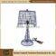 Hotel Bedroom Decoration Antique Table Lamp With Clock