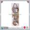 vintage 3 wooden hanging heart rustic photo frame with rope