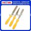 3Pcs Stainless Steel Cake Decorating Icing Spatulas 2 angled 1 Straight Spatulas Smooth Decorating Tools