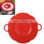 Cooking Overflow Stop Silicone lid Spill Stopper Silicone Cover Lid