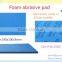 Abrasive foam sanding pad