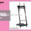 Video Wall Mount Rolling Portable LED TV Mounting Bracket Stand