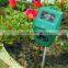 Cheap 3 in 1 PH /Moisture/Light hydroponic soil meter without battery