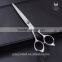 Hairdressing scissors with opposing handle for hair accessories